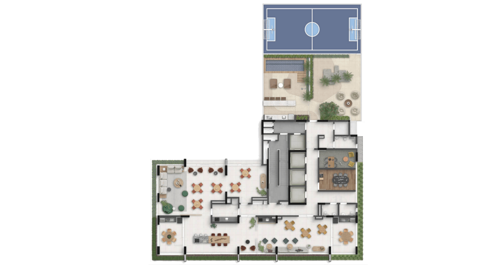 IMPLANTAÇÃO DO 38º PAVIMENTO